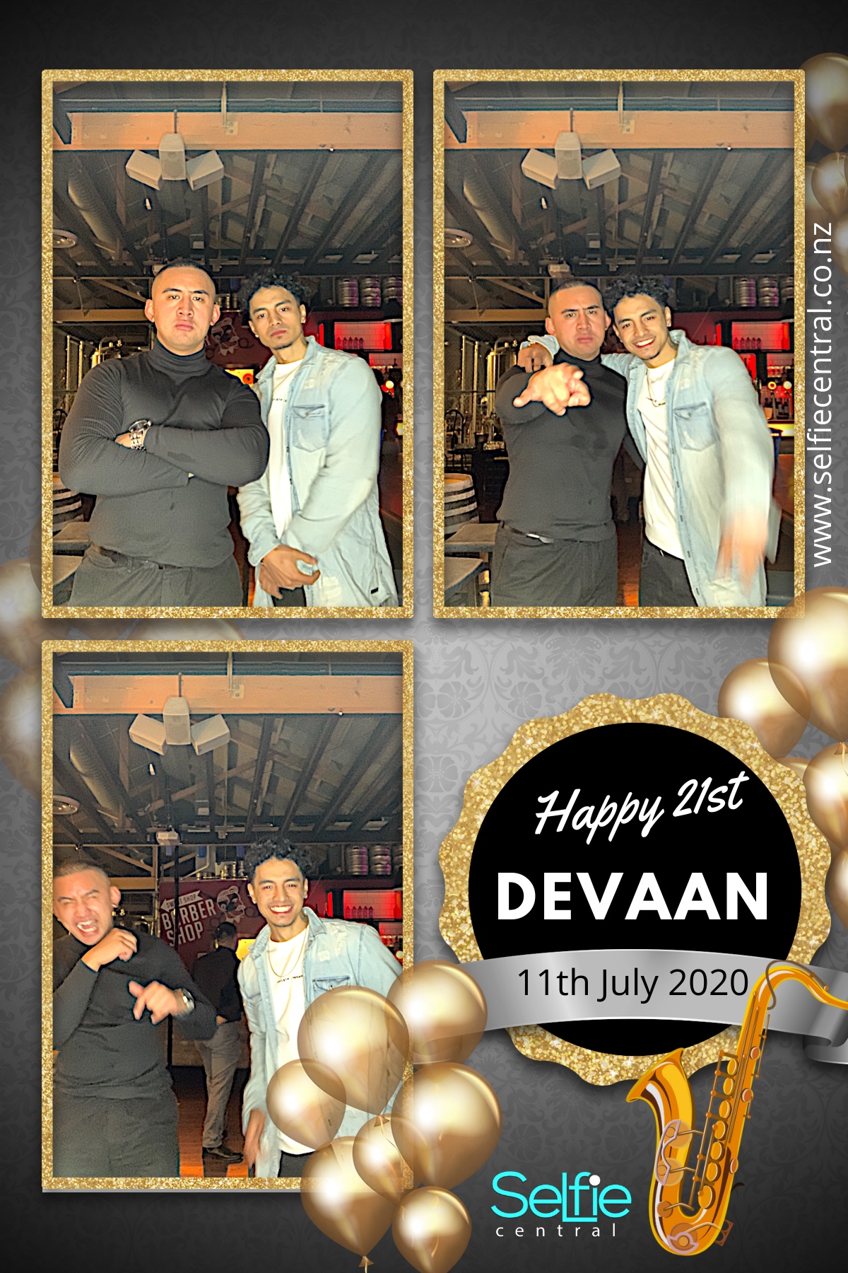 Happy 21st Devaan | View more photos from the event at gallery.photobooth.co.nz/u/SelfieCentral/Happy-21st-Devaan